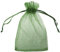 100 x Organzabeutel Verschiedene Größen, große Farbauswahl, Organzasäckchen Geschenkbeutel Geschenkverpackung (Dunkelgrün, 13 x 18 cm)