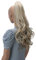 CAISHA 60cm Haarteil Ponytail Zopf Pferdeschwanz Haarverlängerung Voluminös Leicht Gewellt Dunkelblond Platinblond Mix H508