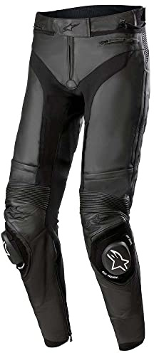 Alpinestars Missile V3 Pantaloni Moto in Pelle, nero, 56