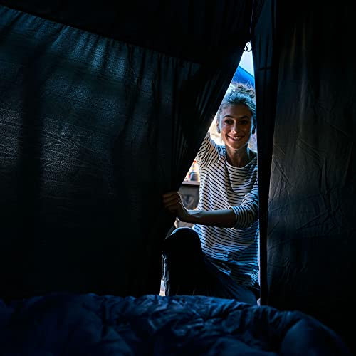 Berghaus Air 8 Tent Nightfall Bedroom - Compatible with Berghaus Air 8 and 8.1 Tents, Tent Accessories, Camping Equipment, Black, One Size