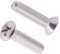M5-0,8 x 20 mm (40 piezas) Tornillos de cabeza ovalada Phillps, tornillos de máquina empotrados en cruz con cabeza avellanada ligeramente elevada, acero inoxidable 304 18/8, GB820