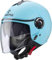CABERG RIVIERA V4X MATT LIGHT BLUE XS CASCO APERTO
