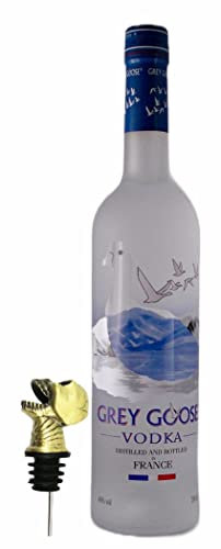 Grey Goose Vodka + Ausgießer Totenkopf Schädel