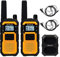 Retevis RB648 Walkie-Talkies Wasserdicht, Robuste Funkgerät, Fortschrittlicher Dreifacher Schutz, IP67, 2000 mAh, Lizenzfrei Funkgerat mit Ohrhörer für Widrigsten Umgebungen(2 Stück, Gelb)