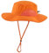 Magracy Herren-Sonnenhut mit UPF 50+ breiter Krempe UV-Schutz Safari-Hut für Damen Angeln Wandern Gartenarbeit Orange