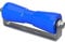 SUPROD Polyurethan Kielrolle mit Halter Sliprolle Bootstrailer Sliphilfe verzinkt 250 mm, blau