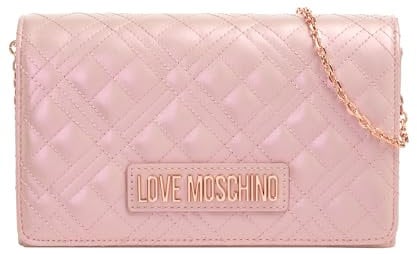 Love Moschino Borsa A Tracolla Da Donna Marchio, Modello JC4079PP0HLA0, Realizzato In Pelle Sintetica. Rosa
