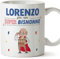 Mugffins Tazza Personalizzata in ceramica per BISNONNO 11 oz / 350 ml - In italiano - Sei Super! - Idea regalo per compleanno, anniversario, natale