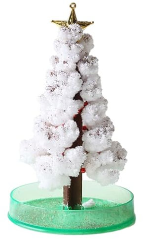 dijiusidy Arbre en Croissance Sakura, Jouet d'apprentissage ludique et interactif, Arbre en Croissance Magique, Jouets d'arbre en Fleurs, Blanc