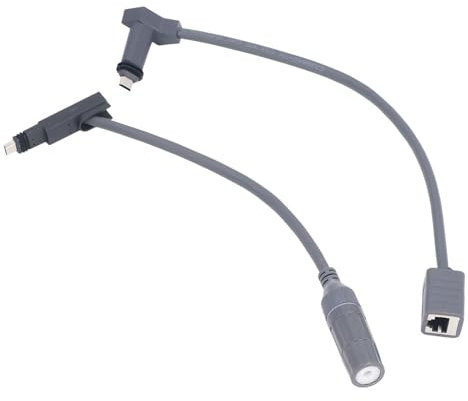 Adaptateur Ethernet Prise Mâle SPX vers Adaptateurs RJ45, Câble Monocœur 24 AWG Conçu pour Le Réseau Externe Filaire Gen 2, RJ45-1, RJ-2