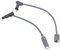Adaptateur Ethernet Prise Mâle SPX vers Adaptateurs RJ45, Câble Monocœur 24 AWG Conçu pour Le Réseau Externe Filaire Gen 2, RJ45-1, RJ-2