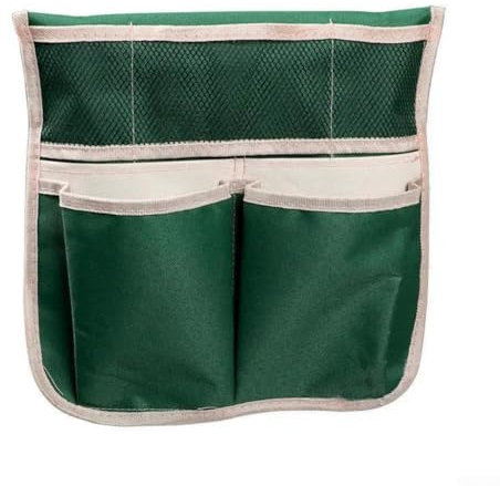 ZAMETTER Klappbarer Garten-Kniestuhl mit Werkzeugtasche, platzsparendes Design (L)