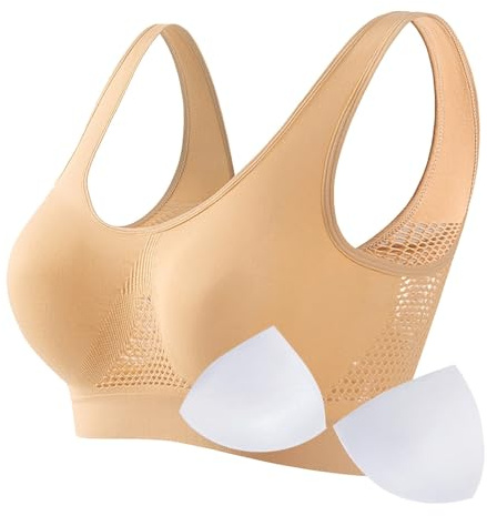 Soutien-Gorge de Sport Respirant, Grande Taille, pour Course à Pied, Fitness, Yoga, Gilet Fin rembourré, sans Fil, Push Up, Respirant Ensemble Bureau Et Chaise Gaming