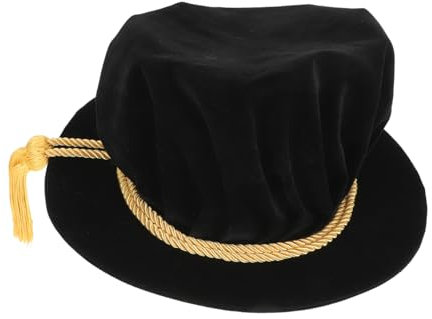 WRITWAA Doktorhut Für Abschlussfeiern Eleganter Und Tragbarer Doktormantel Für Erwachsene Für Graduierungszeremonie Aus Hochwertigen Materialien Gefertigt Feiner Verarbeitung