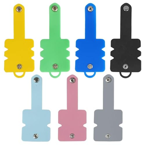 FDGGT Organizador De Cables De 7 Piezas, Enrollador De Cables con Cierre A Presión, Organizador De Auriculares, Broche De Silicona, Dispositivo De Prevención De Enredos De Cables