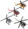 JOINPAYA Hubschrauber Modell Flugzeug Dekoration Militärspielzeug Für Jungen Realistische Flugzeug Modelle Als Und Deko Feuerwehr Und Bauwesen