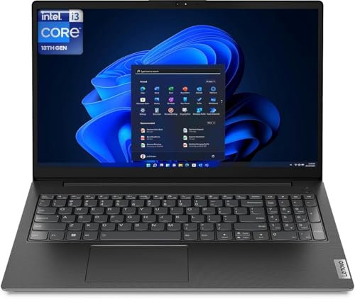 Lenovo Ordinateur portable V15 G4 IRU, 83A100KEIX, 15,6 Full HD, Intel i3-1315U, Ram 8 Go DDR4, 512 Go SSD NVMe, Windows 11 Pro