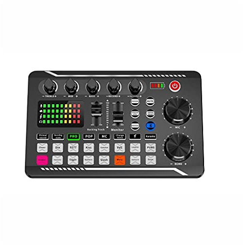 8KLANMMQ Carte son USB externe avec microphone Persol Entertainment Headset Live Stream pour PC, téléphone et TER
