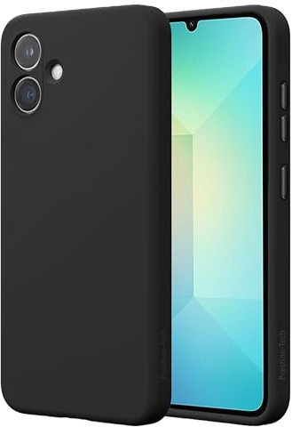 Case Compatible with Samsung Galaxy A06 Phone Case Soft TPU Ultra-Slim Stylish Protective Cover for Samsung Galaxy A06 [Drop Protection, Non-slip] - Matte Black