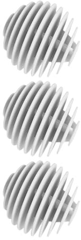 LUOFENG Boule de nettoyage ovale solide anti-enchevêtrement pour machine à laver et enlever les taches