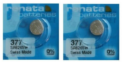 RENATA Batterie SR626SW Zwei 377