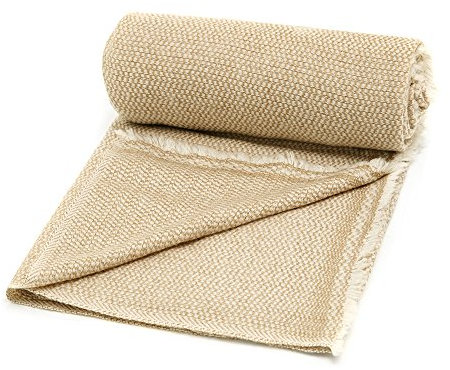 Oxfords Cashmere Decke aus reinem Kaschmir, Camel