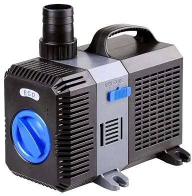 AquaOne CTP-6000 Aquarium & Teichpumpe 40 Watt Eco Motor 6000 l/h Förderpumpe, Pumpe, Aquariumpumpe GERINGER STROMVERBRAUCH!