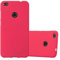 Cadorabo Funda para Huawei P8 Lite 2017 en Frost Rojo - Cubierta Proteccíon de Silicona TPU Delgada e Flexible con Antichoque - Gel Case Cover Carcasa Ligera