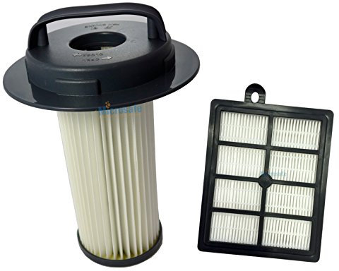 Filterset - Luftfilter FC8048 + HEPA Filter für Philips Marathon FC9206 / FC9206B / FC9208 / FC9208B - Nr.: 432200524860, 432200517520 von Microsafe®