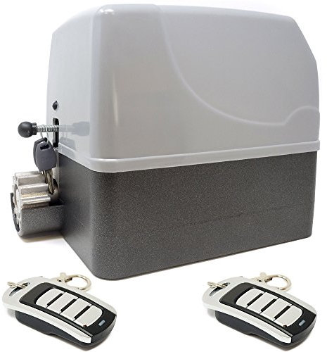 Kit motor para puerta de garaje o cancela de corredera GEKO 400 Kg – 220 v + 2 mandos VDS ECO Rolling Code 4 canales 433 mhz