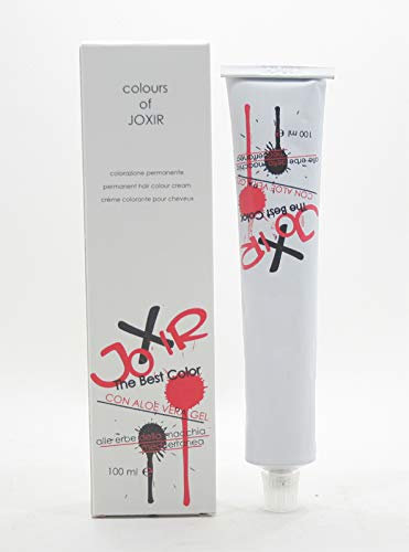 JOXIR Tinte para cabello castaño claro violeta con aloe y hierbas, 100 ml, N 5.2