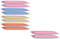 EXKLUSIV HEIMTEXTIL Kissenbezug Hülle Doppelpack mit Reißverschluss 40 x 145 cm Jersey Rosa/Grau