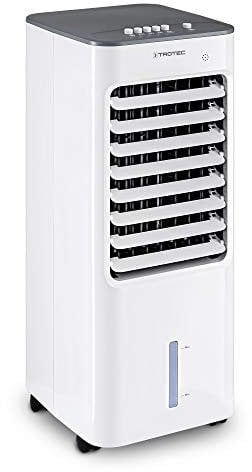 TROTEC Climatizador Enfriador de Aire portátil PAE 21, 3 en 1: Refrigeración, Ventilación y Humidificación, 50 W, Silencioso, Air Cooler
