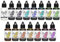 Octopus Fluids Resin Ink Set, Alcohol Ink für Epoxidharz und UV-Resin, Resin-Farbe, Harz-Farbe 15x 30 ml