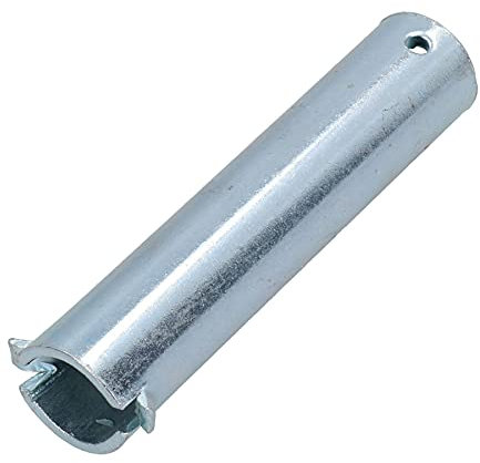 AB Tools Axe de roue jockey de rechange pour remorque 20 mm x 95 mm Longueur totale de la barre