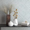 Tapete Vlies Rattan Bast Holz grau-blau Botanica 33312