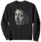 Ohrringe Mädchen mit Perlen Diagonale Streifen Anamorphe Pop Art Sweatshirt