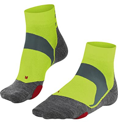 FALKE Unisex Fahrradsocken BC5 U Sso Baumwolle Funktionsmaterial antiblasen 1 Paar, Grün Matrix 7316, 39-41