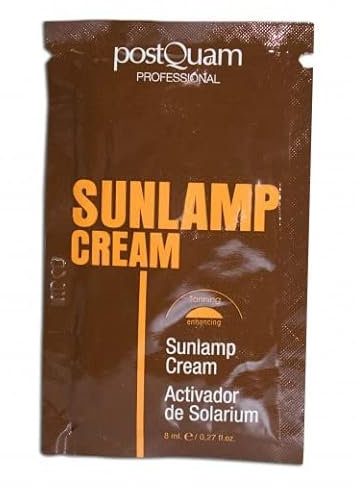 PostQuam - Acelerador Bronceado Rayos UVA - Apto para Uso en Solarium - Formato Monodosis 100 Sobres x 8 ml