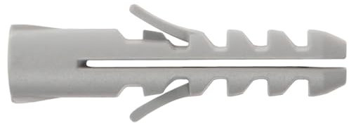 Traditioneller Dübel, Nylon, Grau, 4 mm.