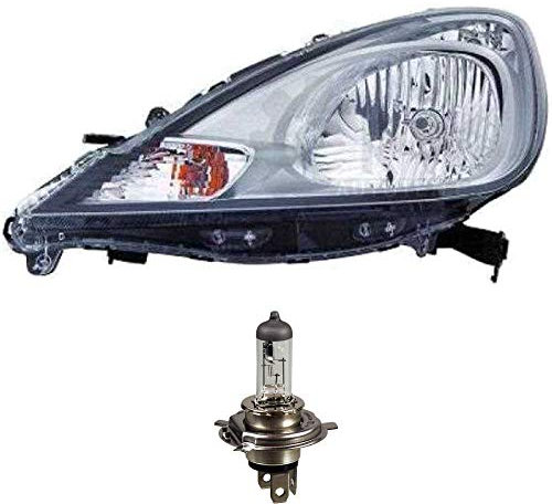 EISENFELS Bundle Set 106517051 erstellt mit Scheinwerfer links + PHILIPS Leuchtmittel H4 kompatibel mit Jazz III GE