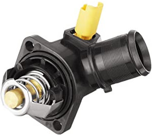SELPED KANGYEBAIHUODIAN 1336Z2 9650926280 Auto Motor Kühlmittel Thermostat Abdeckung mit Gehäuse passend for Peugeot 206 207 Citroen C2 C3 Thermostat Rohrverbindung