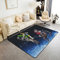 Dirt Bike Modern Teppich Shag Teppich 100x150cm Motocross Rider Motorbike Wetterfest Dekor Extra Weich für Küche und Balkon Outdoor Teppich für Wohnzimmer Schlafzimmer Multifunktional Teppich