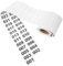 AOKWAWALIY 1 rouleau d'autocollants pour inventaire, étiquettes de comptage pour inventaire, cercle rond, appliques de déménagement, embellissements, paster, disjoncteur, étiquettes de qualité,