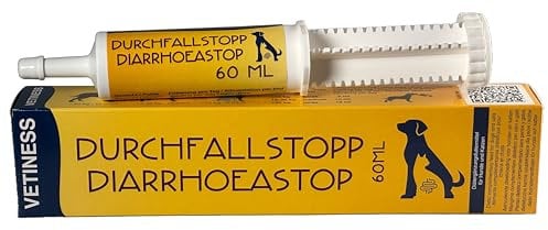 DIARRHOEA STOP Digestive Paste for Dogs 60 ml - Rapid Relief from Diarrhoea & Upset Stomach