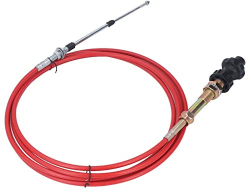 Cavo di Controllo Motore Acceleratore Manuale Guaina in PU Acciaio Inossidabile Accessori Per Escavatori a Basso Consumo di Carburante Adatto Per Escavatori Camion Irrigatori