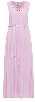 IKITA Damen Maxikleid 15922995-IK01, Flieder, XXL
