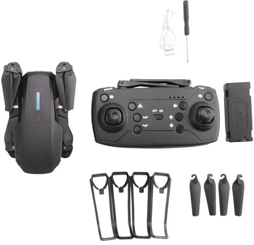 NIEI Pro Drone 4K HD Cámara Drone Plegable Fija Control Control Control Televisor Pro Wifi Drone Regalo Doble Cámara 2 Batería