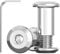 20 Viti di Collegamento M6 x 20 mm, Manicotto in Acciaio Inox A2 V2A, per Mobili, Connettori per Armadi con Chiave Esagonale, Mattoni in Legno