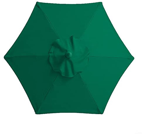 Housse de parasol de jardin durable de 3 m à 6 bras de rechange pour parasol de terrasse, petite taille
